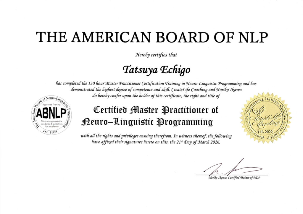 NLPMasterPractitioner