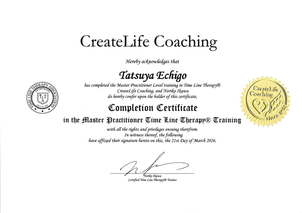 TimeLineTherapyMasterPractitioner